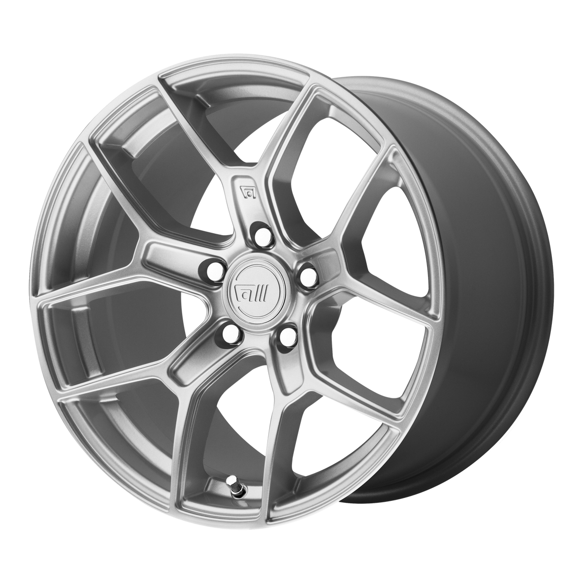 18x8.5 Motegi MR133 Hyper Silver Wheel 5x4.5 (45mm)