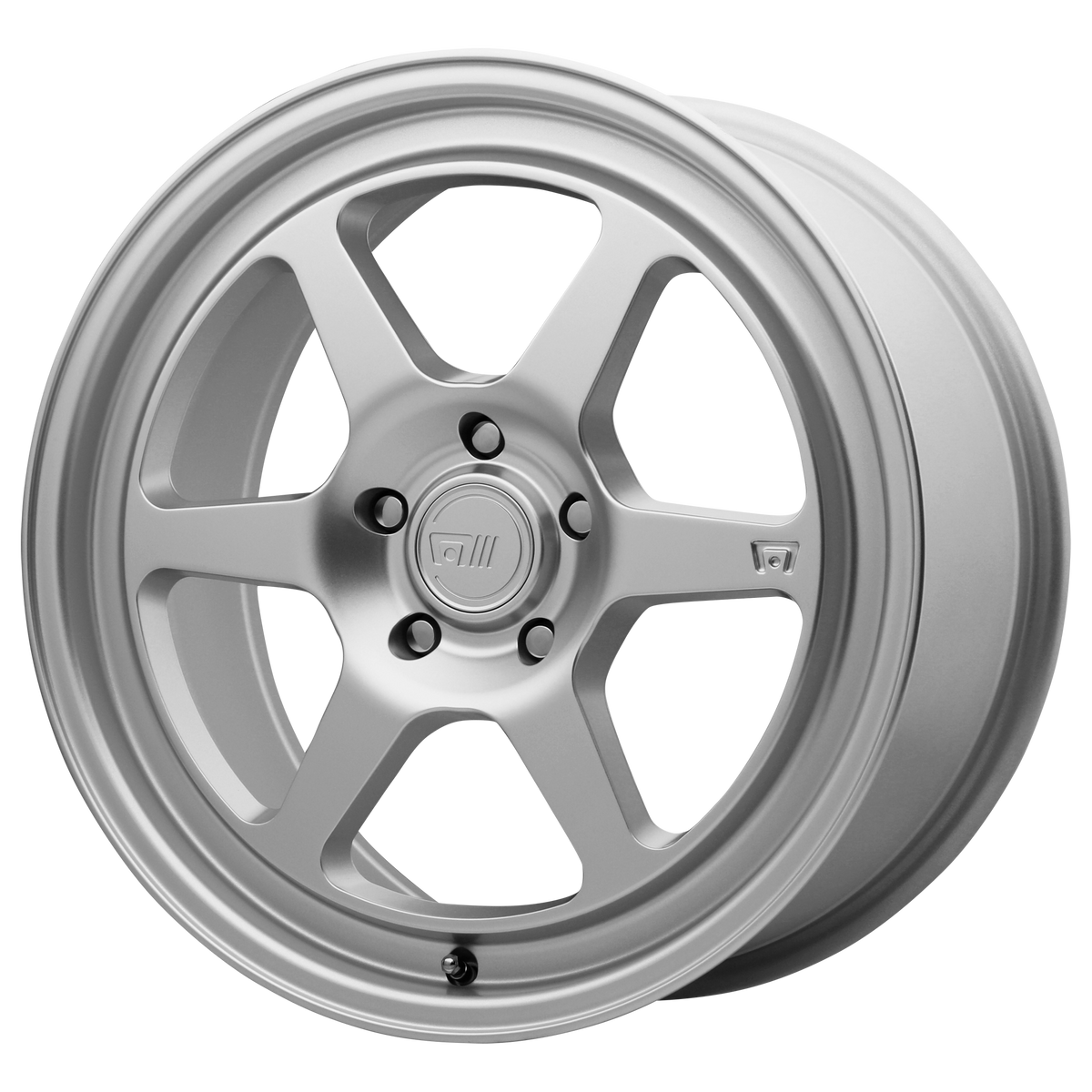 18x8.5 Motegi MR136 Hyper Silver Wheel 5x108 (45mm)