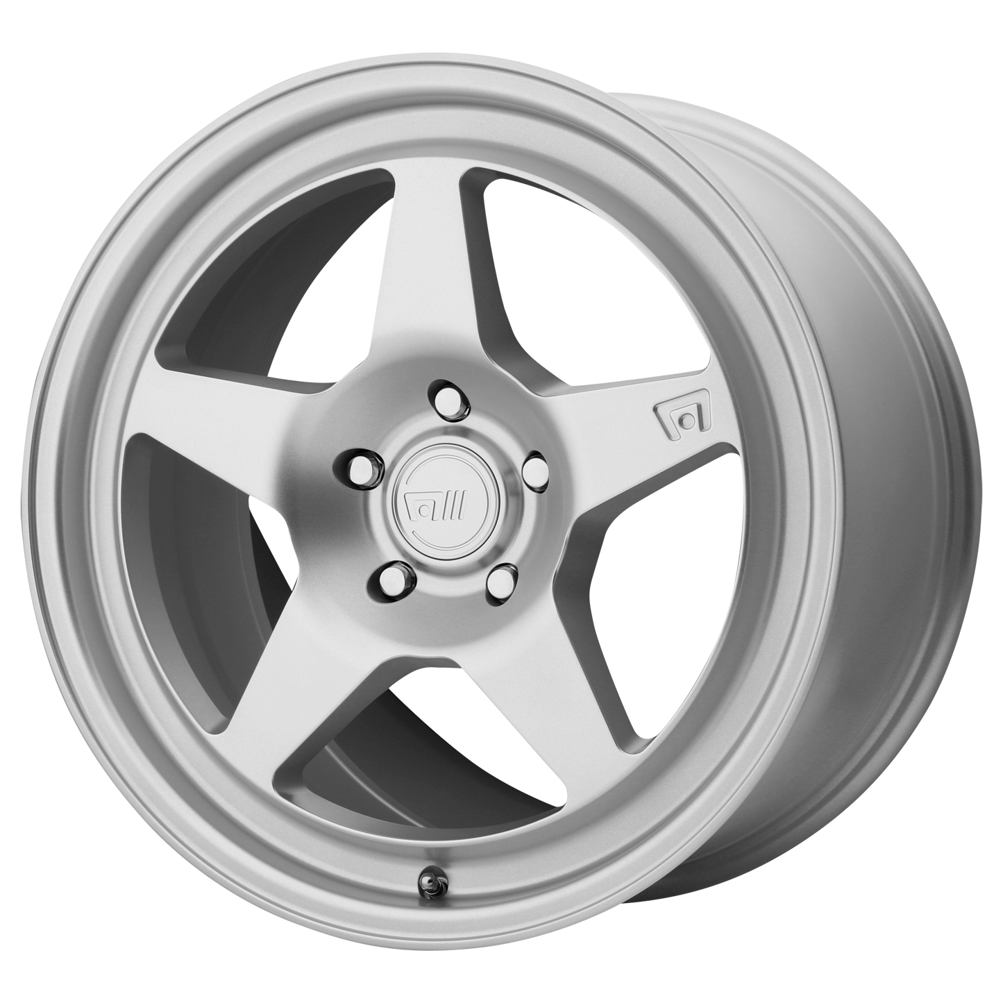 18x8.5 Motegi MR137 Hyper Silver Wheel 5x4.5 (45mm)