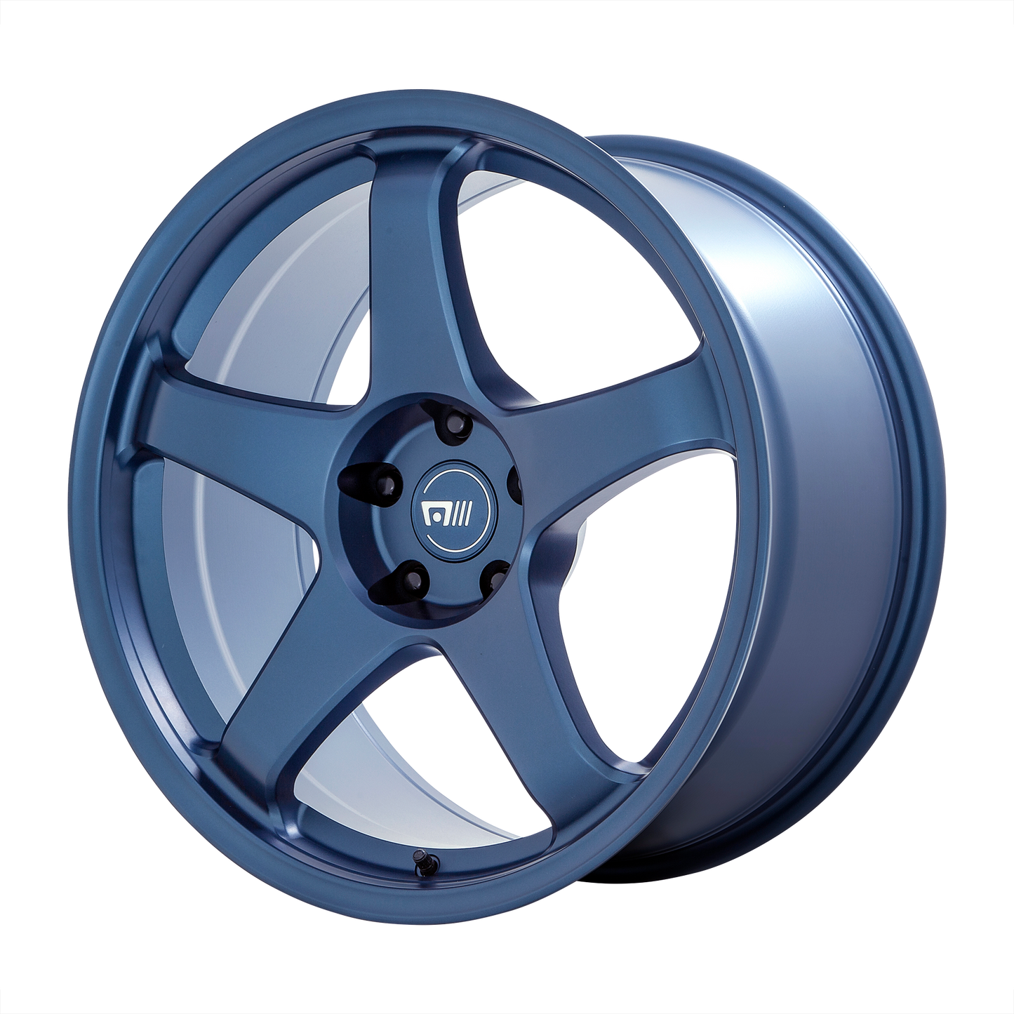 19x8.5 Motegi MR151 CS5 Satin Metallic Blue Wheel 5x4.5 (45mm)