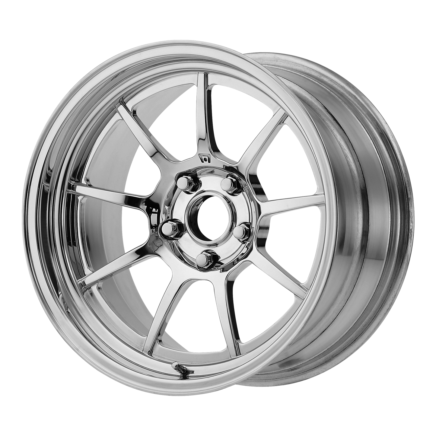 18x10 Motegi Forged MR402 Polished Wheel Blank (Blank)