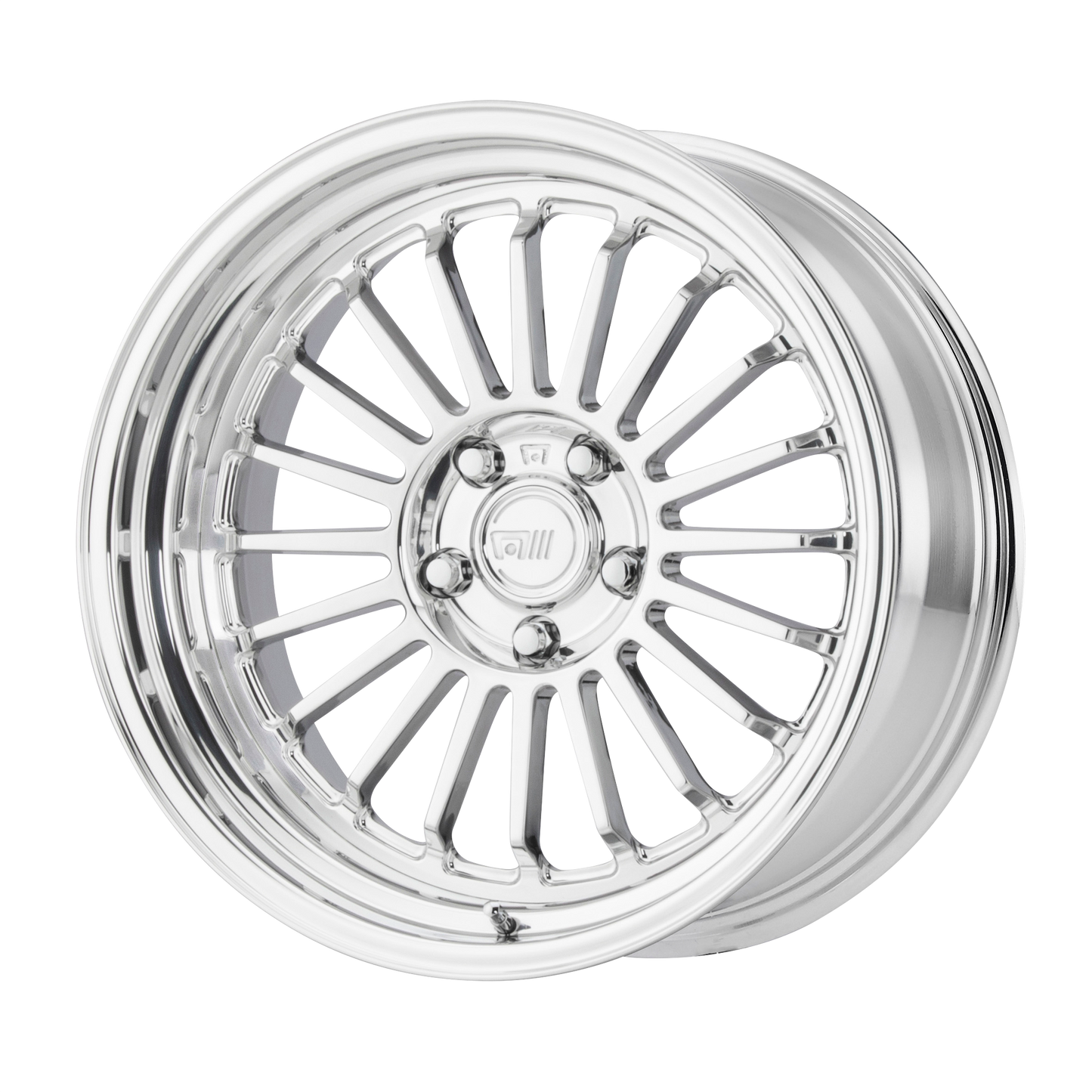 18x9 Motegi Forged MR408 Polished Wheel Blank (Blank)