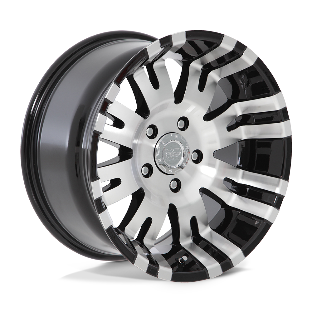 18x9.5 Pro Comp 8101 Raven Gloss Black Machined Wheel 8x6.5 (-19mm)