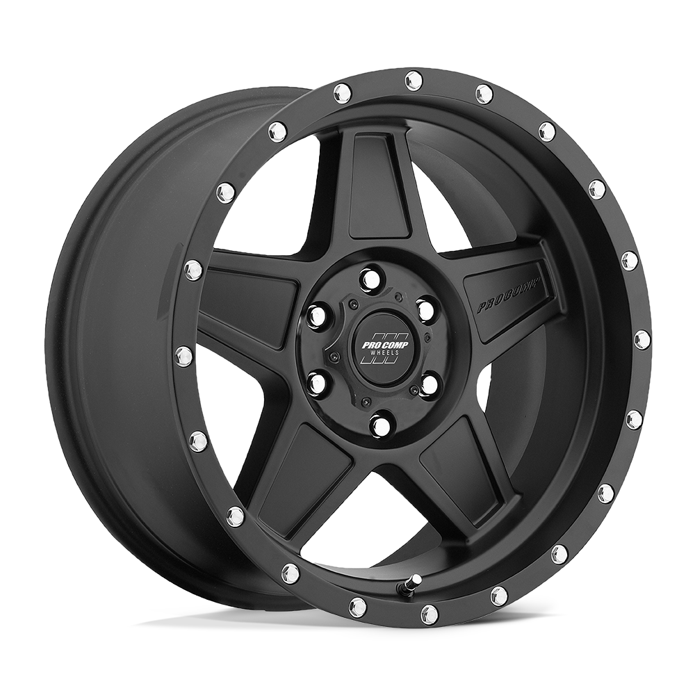 17x8.5 Pro Comp 5035 Predator Satin Black Wheel 5x5 (0mm)