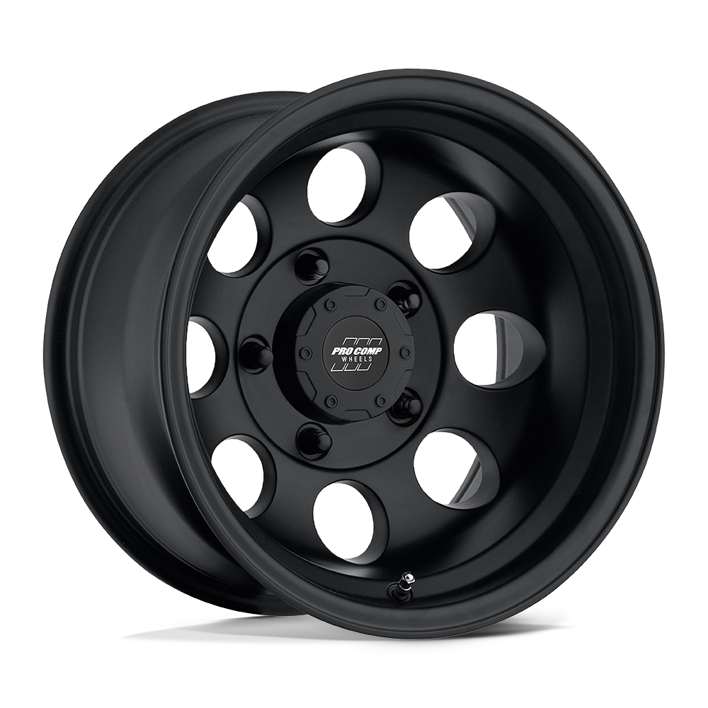15x10 Pro Comp 7069 Vintage Flat Black Wheel 6x5.5 (-47mm)