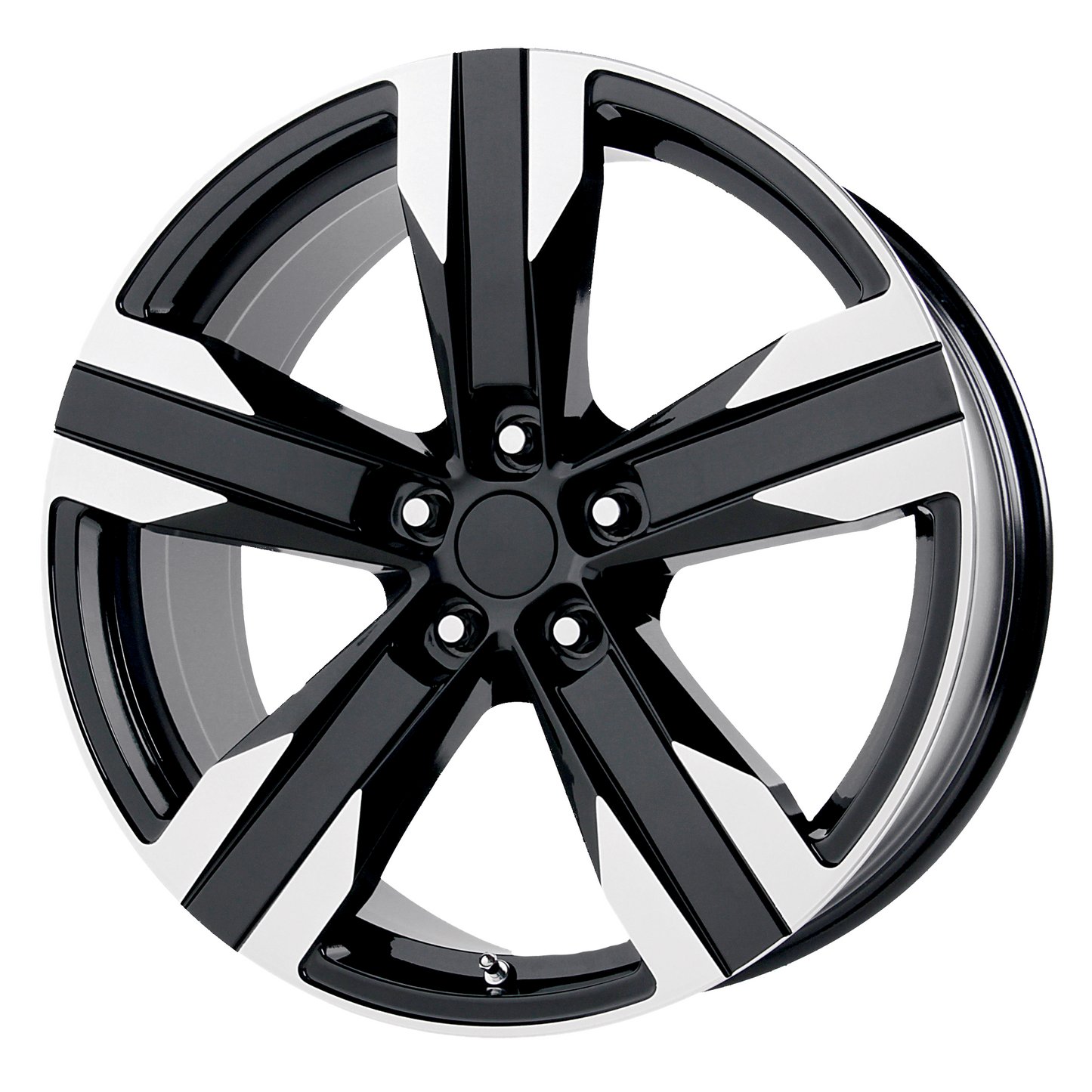 20x9 Performance Replicas PR135 Gloss Black Machined Wheel 5x120 (40mm)