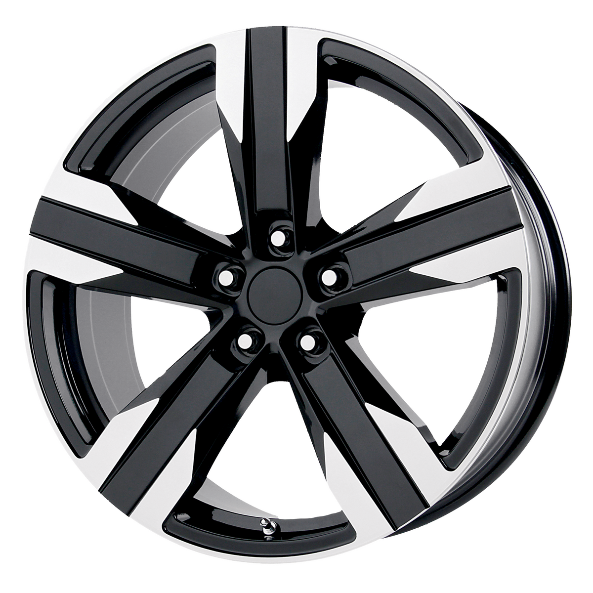 20x8 Performance Replicas PR135 Gloss Black Machined Wheel 5x120 (29mm)