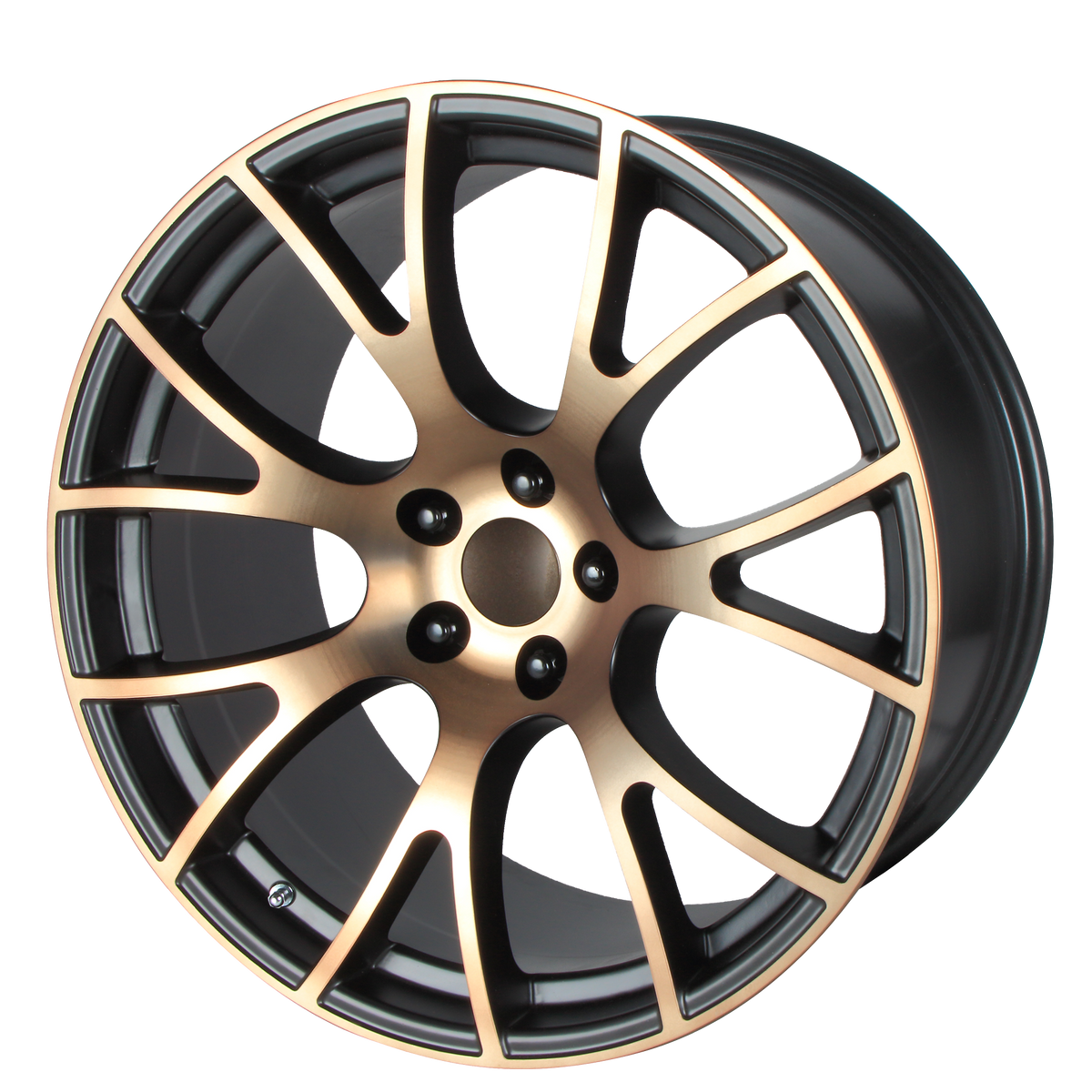 22x9 Performance Replicas PR161 Black Bronze Wheel 5x115 (18mm)