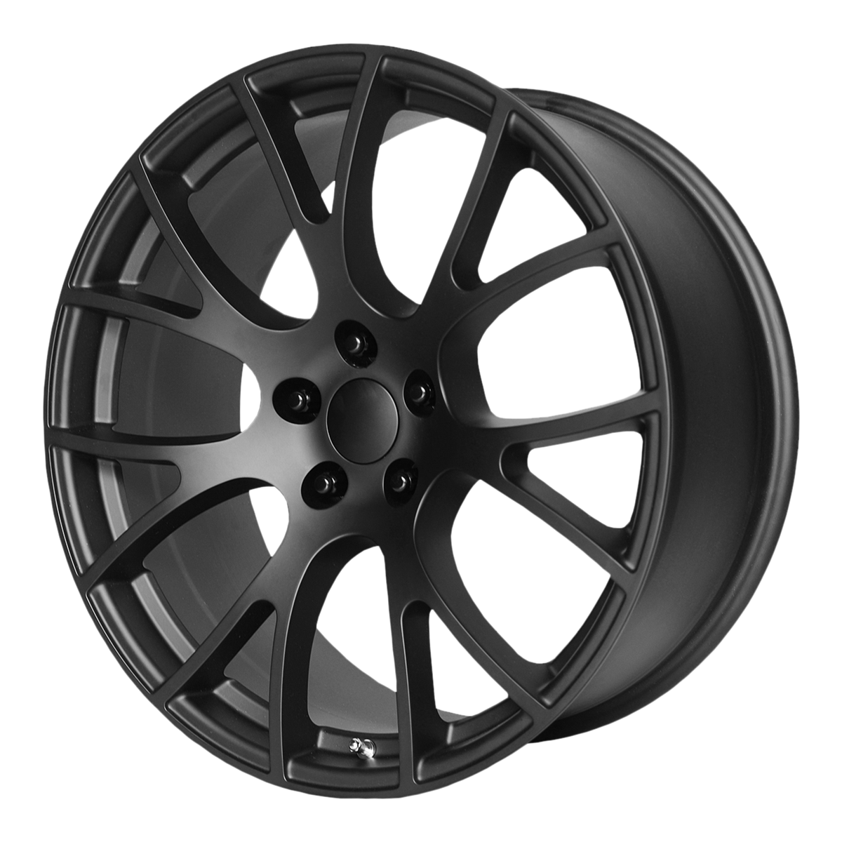 22x9 Performance Replicas PR161 Matte Black Wheel 5x115 (18mm)