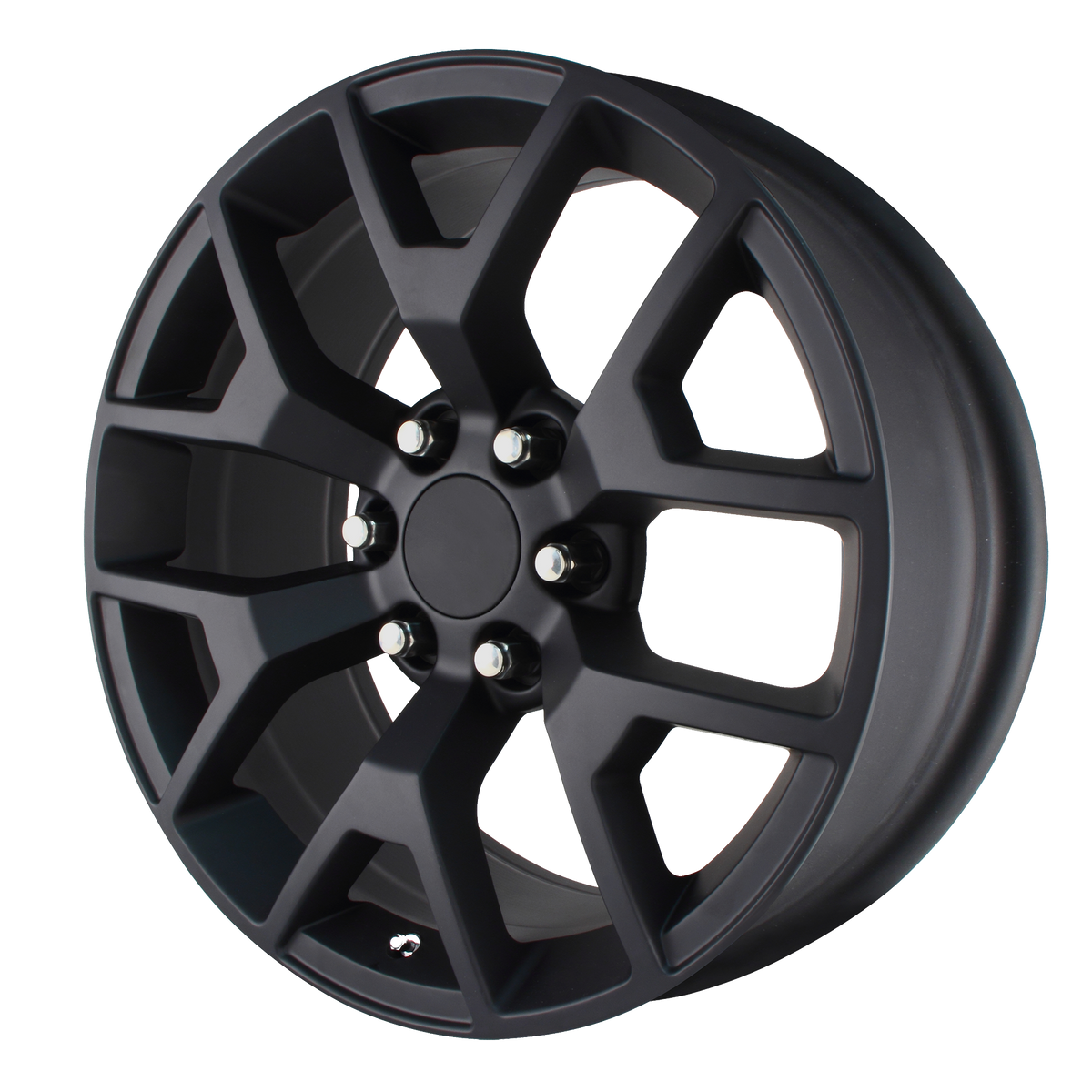 22x9 Performance Replicas PR169 Matte Black Wheel 6x5.5 (27mm)