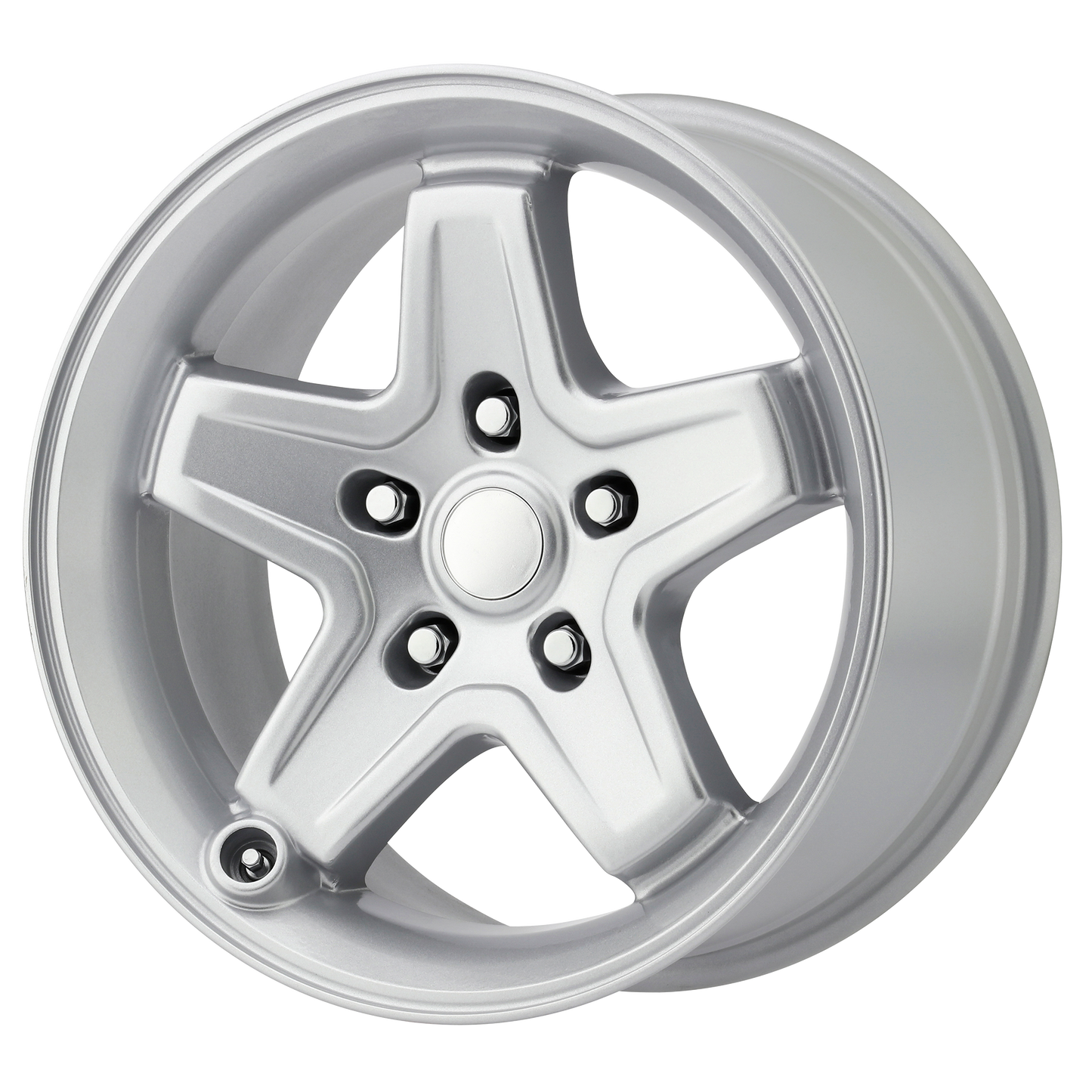 17x8.5 Performance Replicas PR180 Silver Wheel 5x5 (10mm)