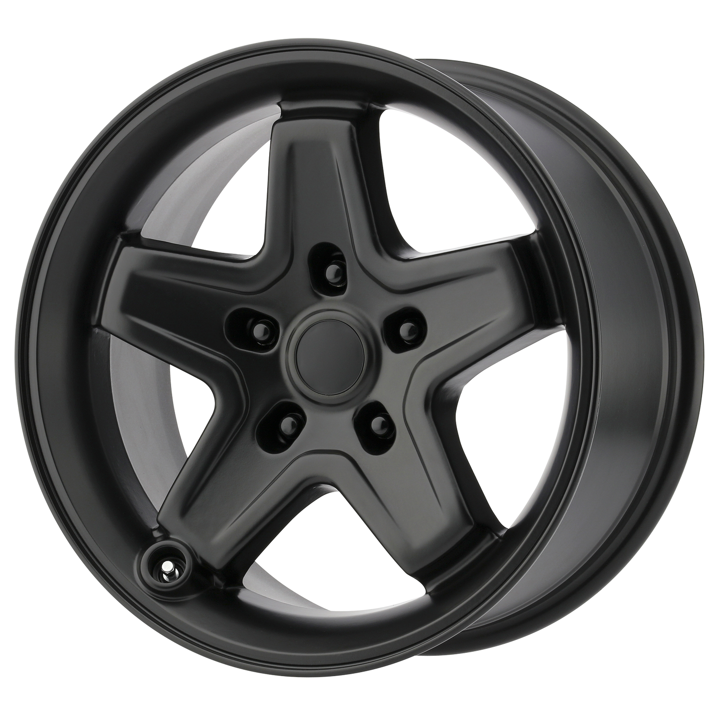17x8.5 Performance Replicas PR180 Satin Black Wheel 5x5 (10mm)