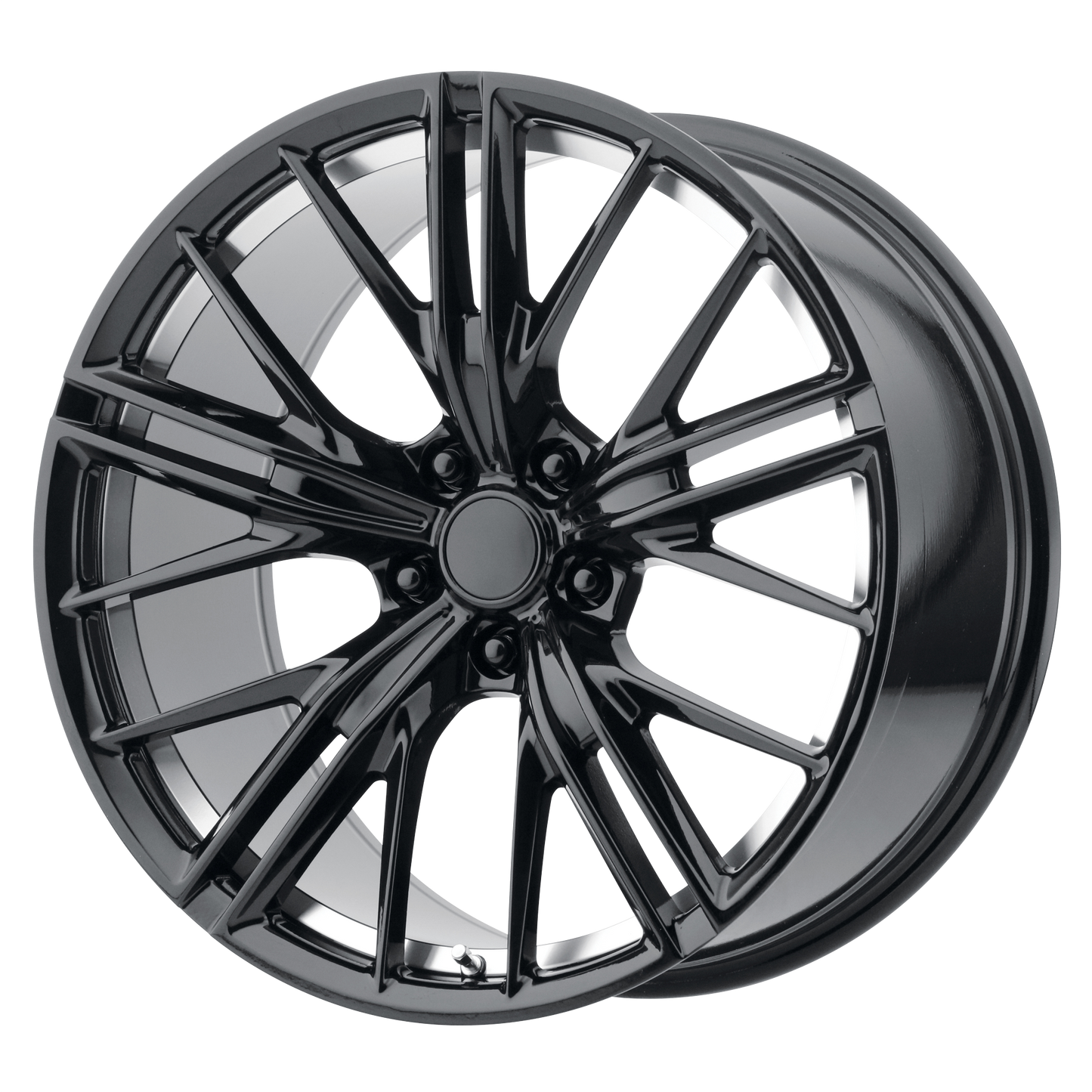 20x10 Performance Replicas PR194 Gloss Black Machined Wheel 5x120 (23mm)