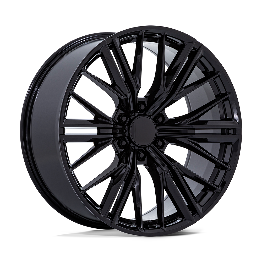 24x10 Performance Replicas PR227 Gloss Black Wheel 6x5.5 (24mm)