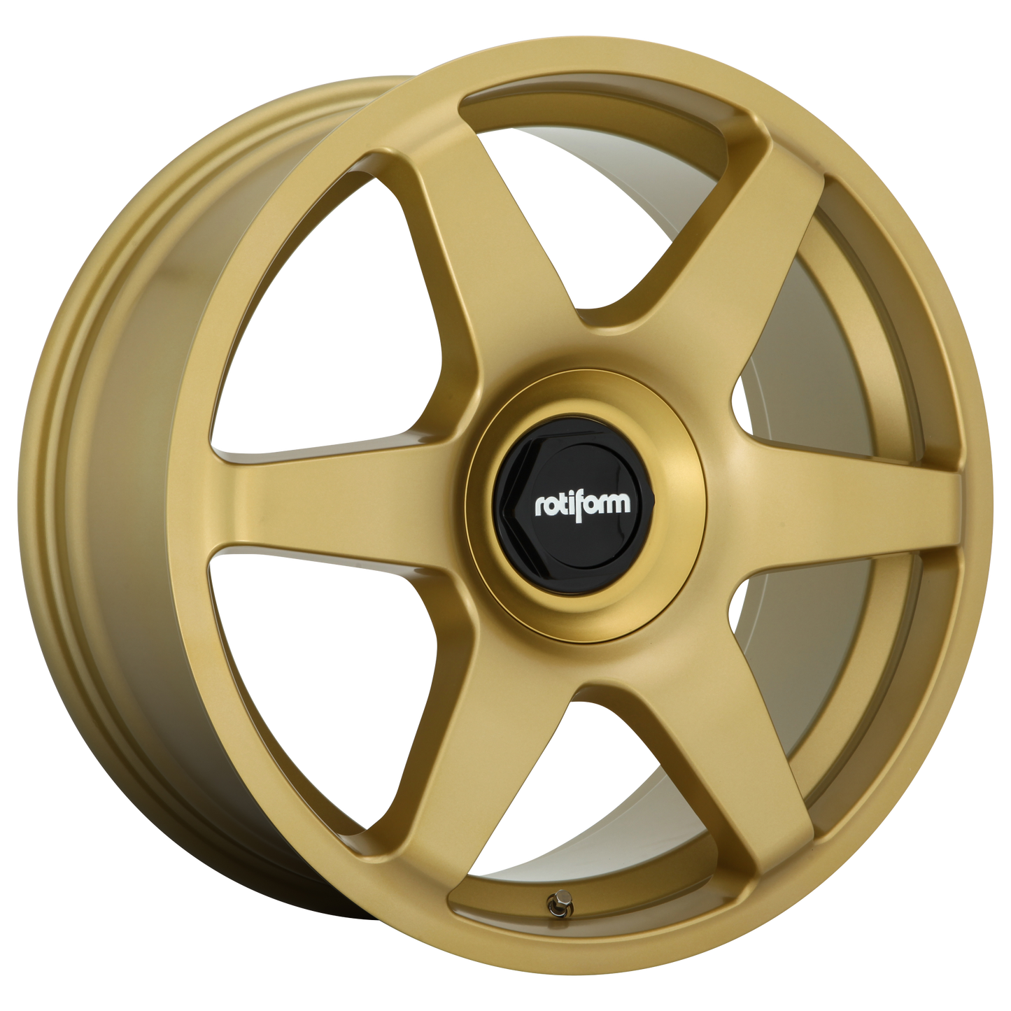 18x8.5 Rotiform R118 SIX MATTE GOLD Wheel 5x100/5x112 (45mm)