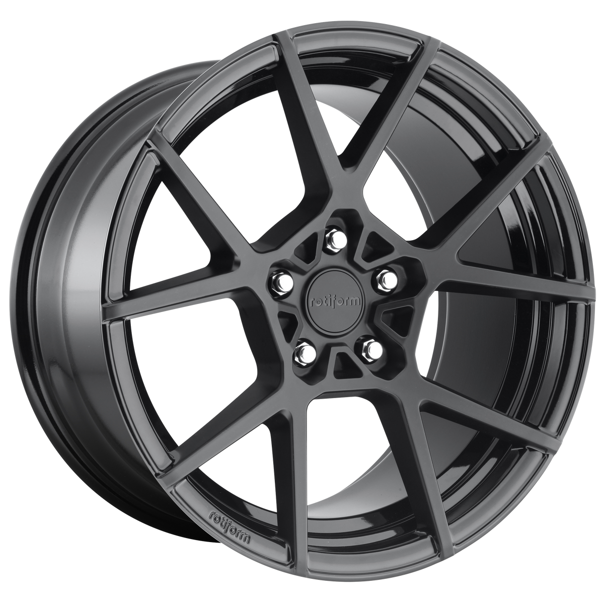 20x9.5 Rotiform R139 KPS MATTE BLACK Wheel 5x4.5 (35mm)