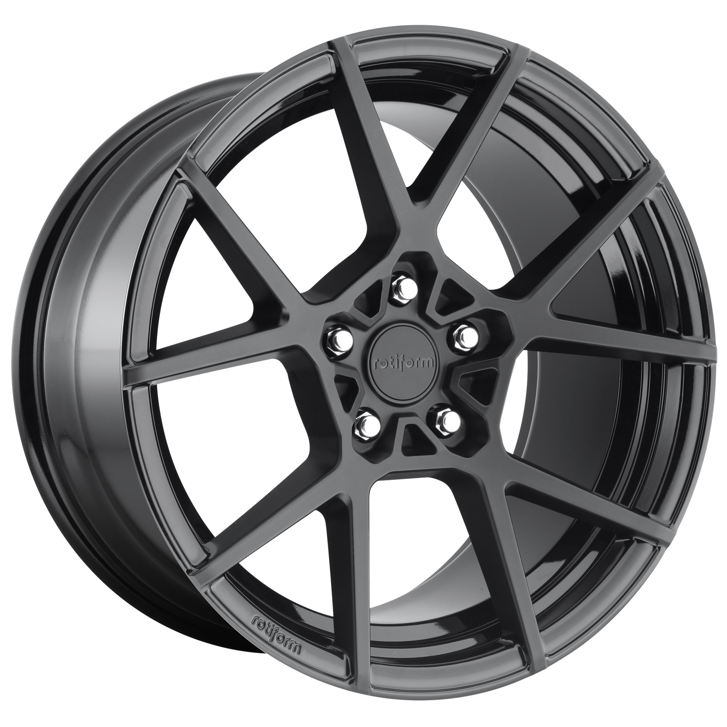 18x8.5 Rotiform R139 KPS MATTE BLACK Wheel 5x112 (35mm)