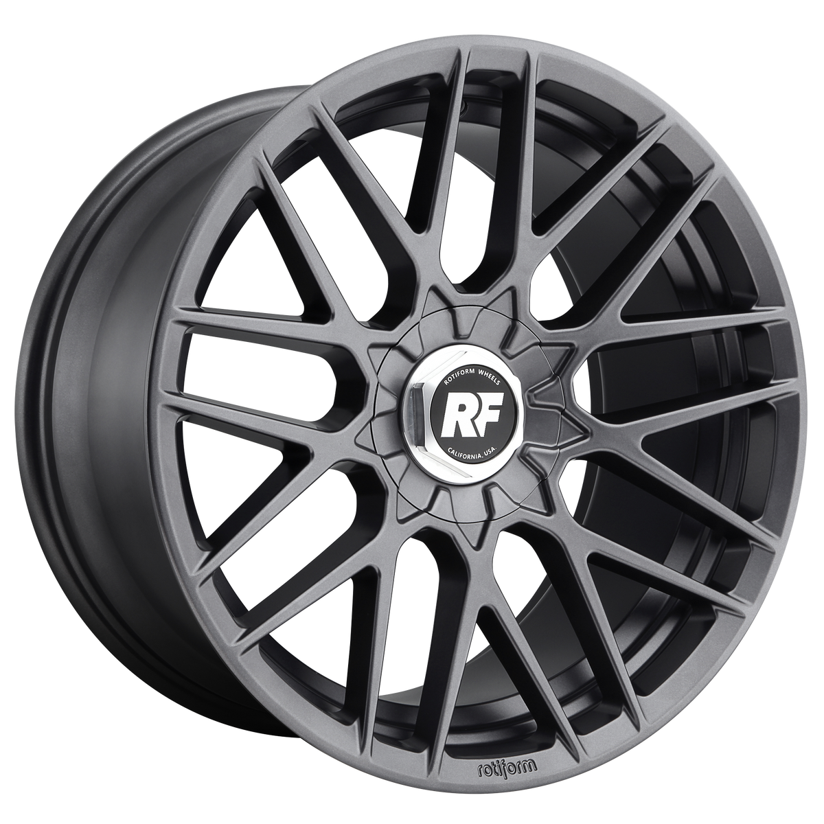 19x10 Rotiform R141 RSE MATTE ANTHRACITE Wheel BLANK (40mm)