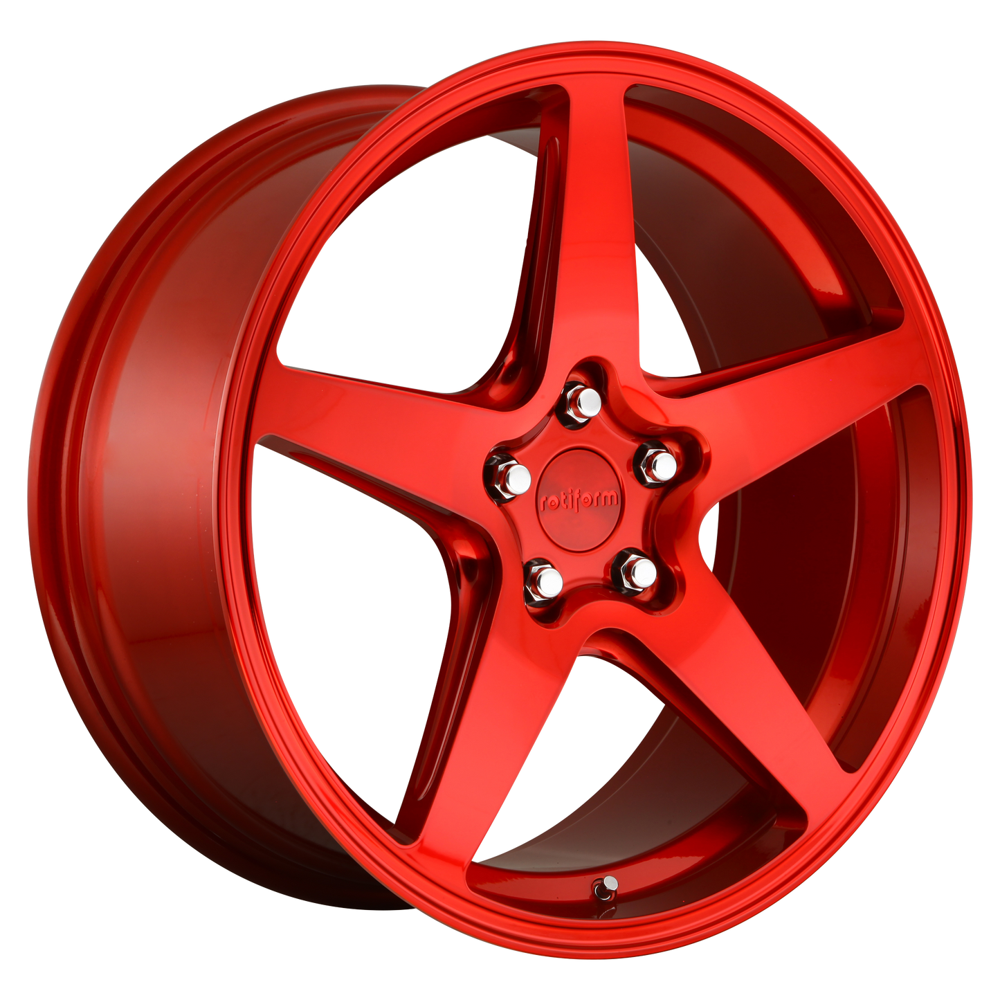18x8.5 Rotiform R149 WGR CANDY RED Wheel 5x112 (45mm)