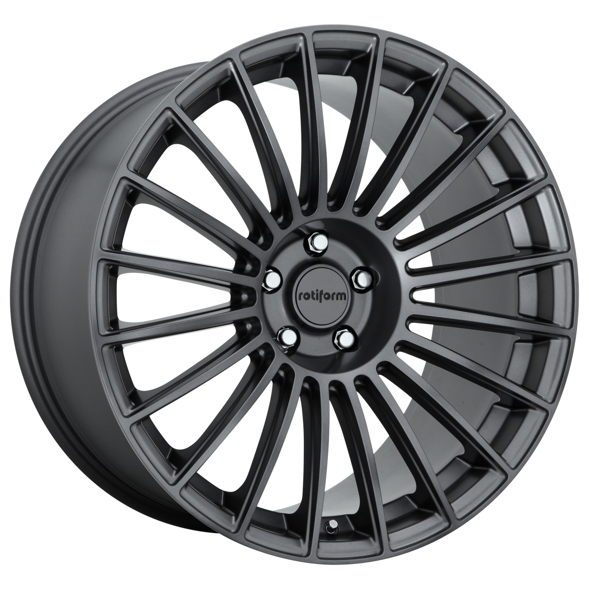 20x8.5 Rotiform R154 BUC MATTE ANTHRACITE Wheel 5x112 (25mm)