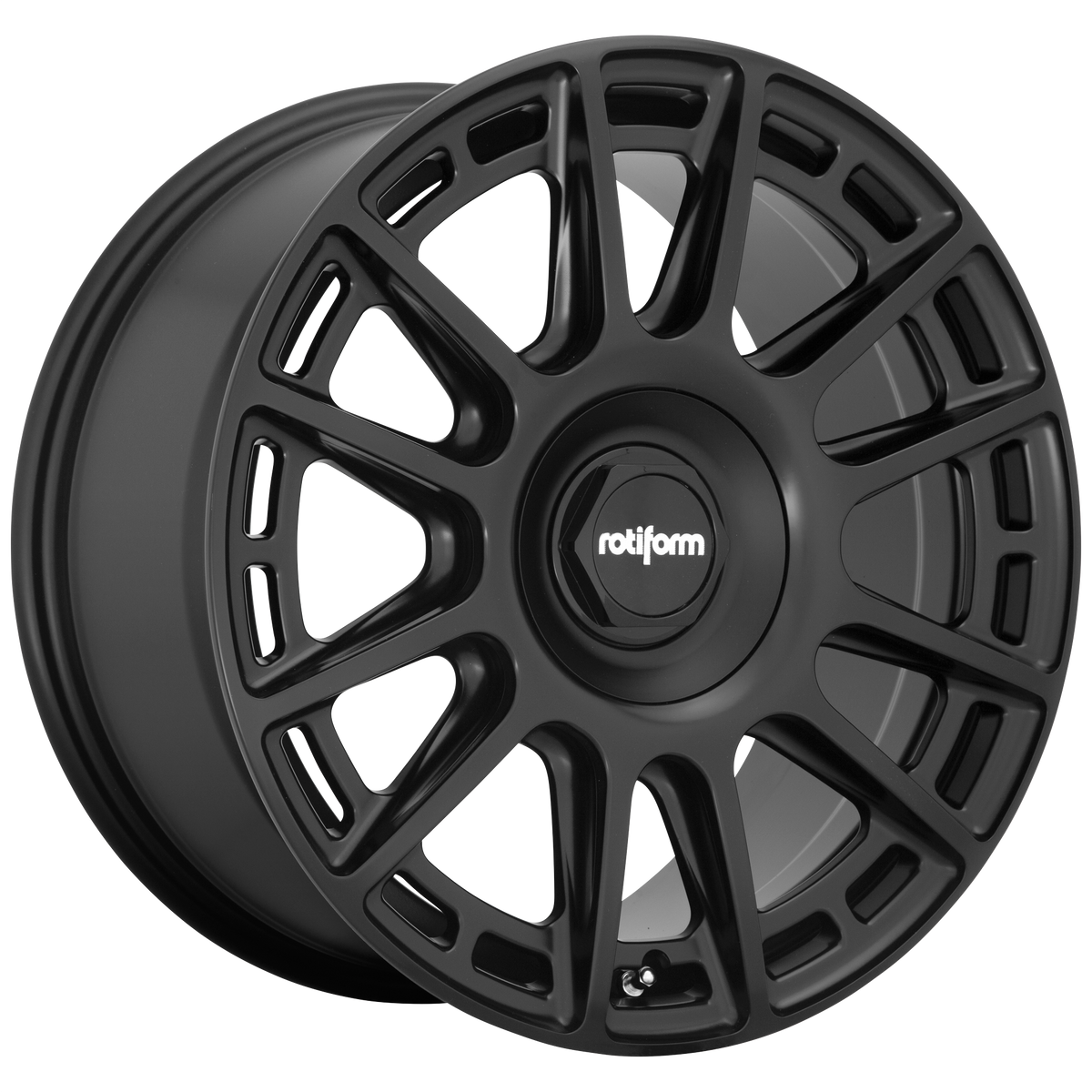 19x8.5 Rotiform R159 OZR MATTE BLACK Wheel BLANK (45mm)