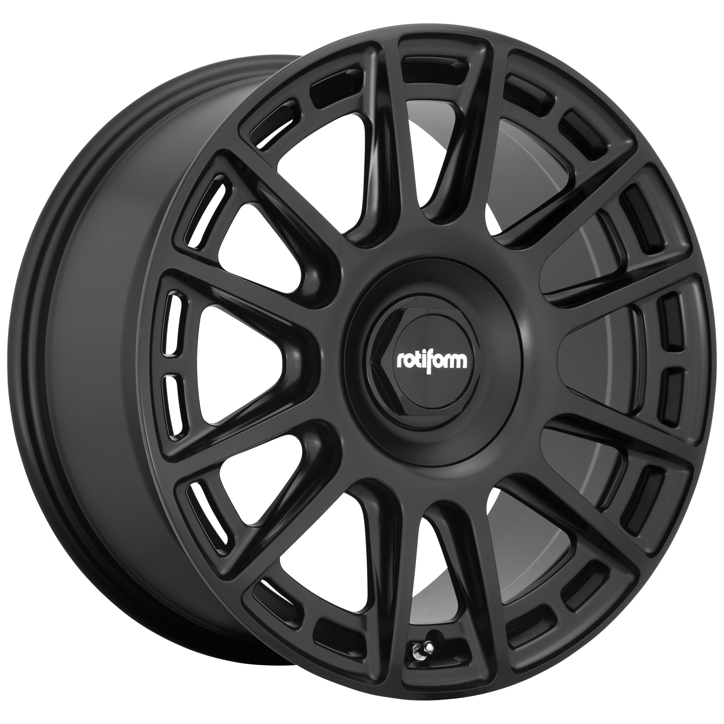 19x8.5 Rotiform R159 OZR MATTE BLACK Wheel BLANK (35mm)