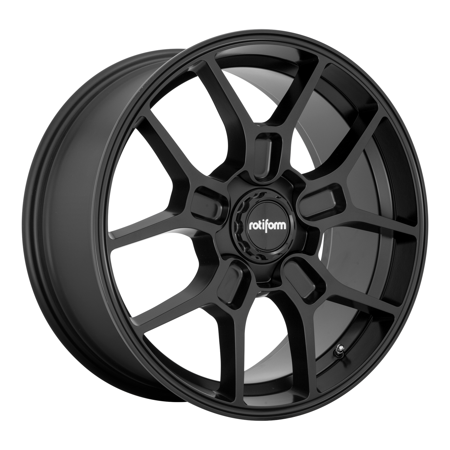 19x8.5 Rotiform R177 ZMO Matte Black Wheel Blank (35mm)