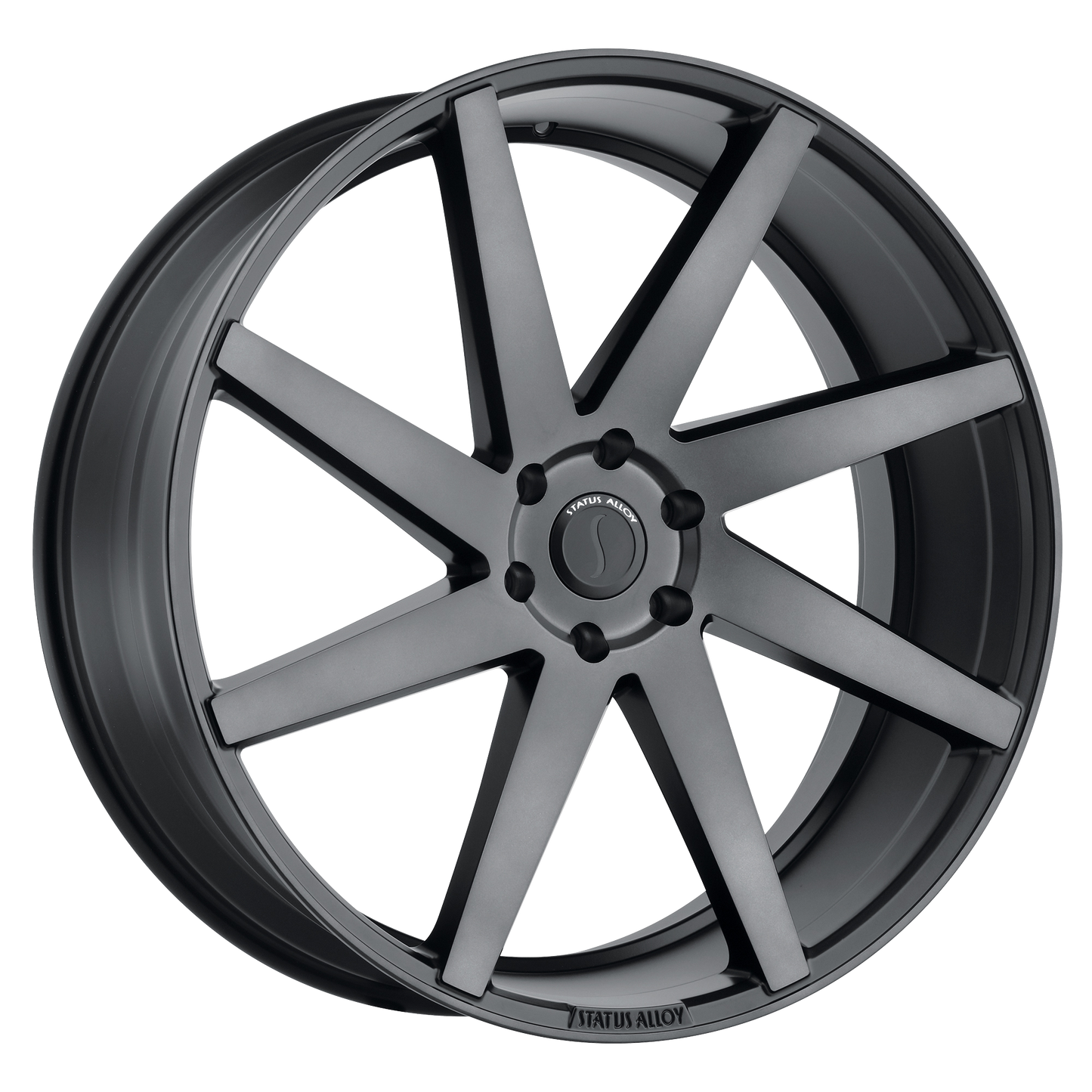 22x9.5 Status BRUTE CARBON GRAPHITE Wheel 5x4.5 (30mm)