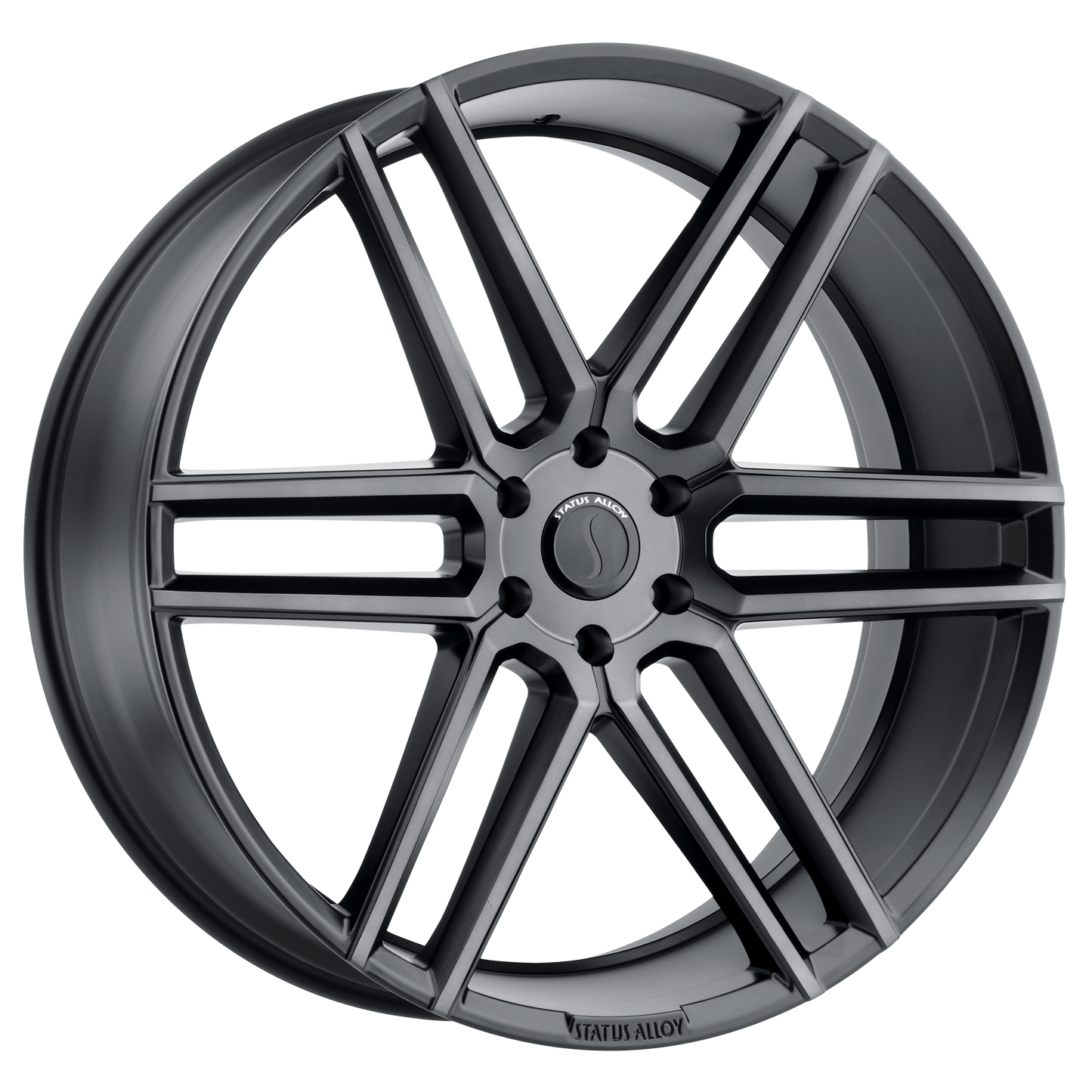 22x9.5 Status TITAN CARBON GRAPHITE Wheel 6x5.5 (25mm)