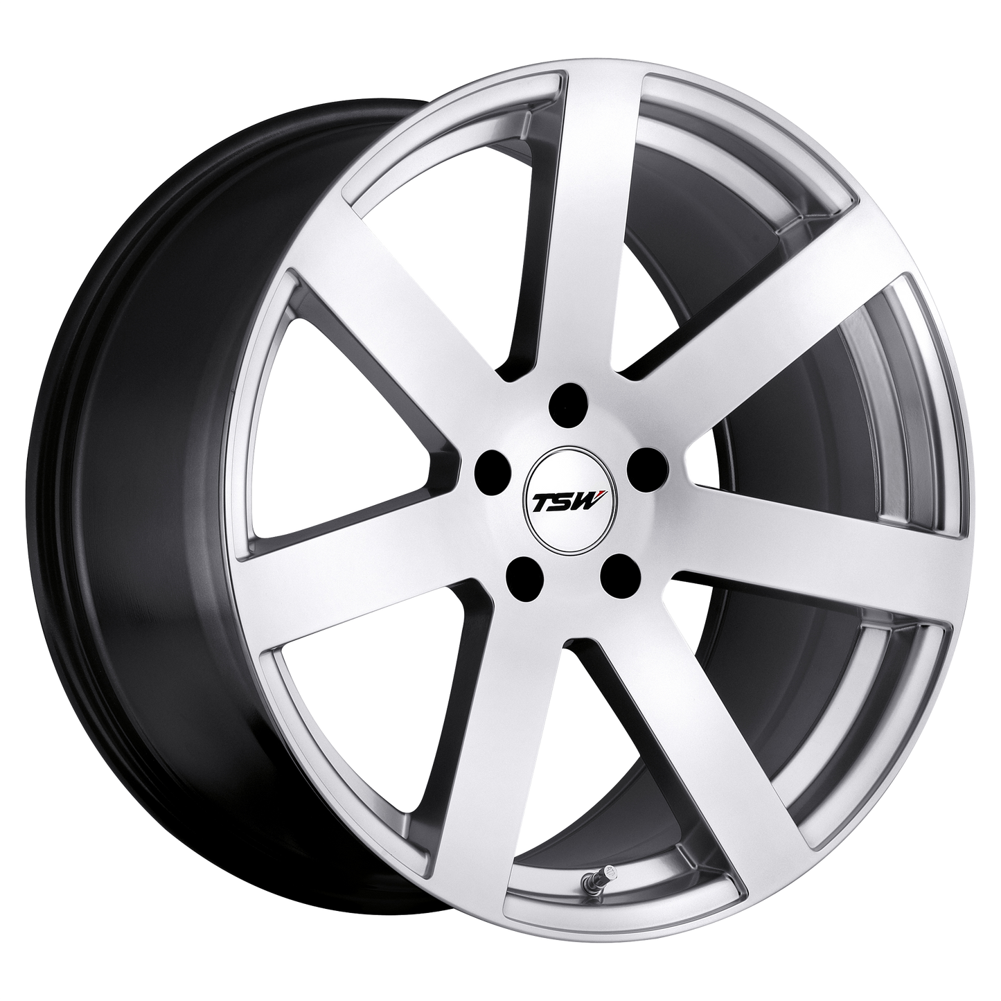 19x8 TSW BARDO HYPER SILVER Wheel 5x4.5 (30mm)