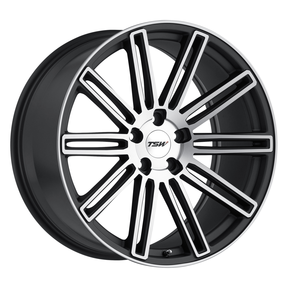 20x8.5 TSW CROWTHORNE MATTE GUNMETAL W/ MATTE MACHINE FACE Wheel 5x4.5 (40mm)