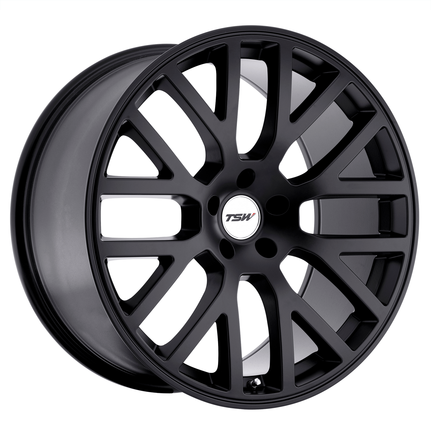 22x9 TSW DONINGTON MATTE BLACK Wheel 5x112 (35mm)