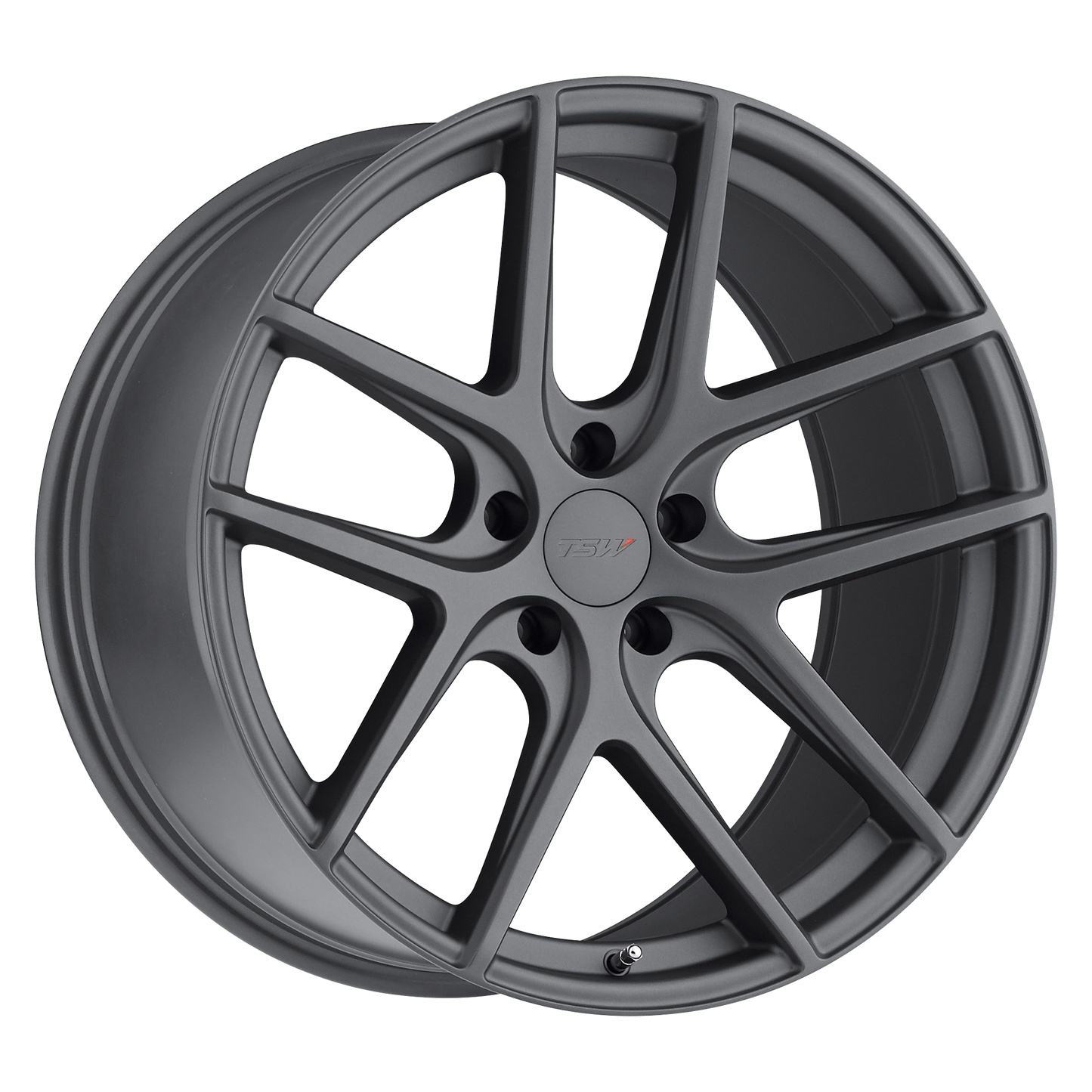 18x9 TSW GENEVA MATTE GUNMETAL Wheel 5x4.5 (30mm)
