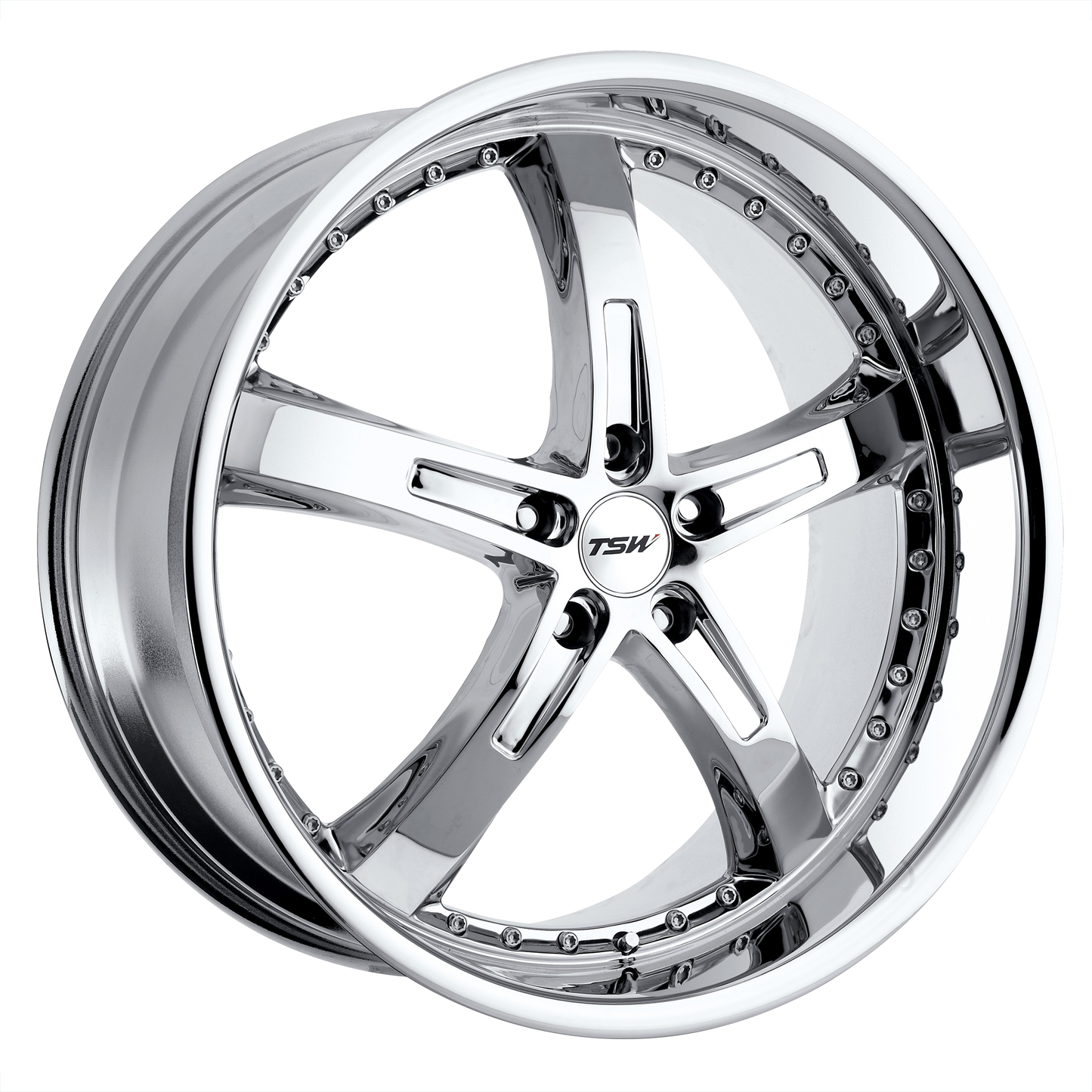 19x8 TSW JARAMA CHROME Wheel 5x120 (20mm)