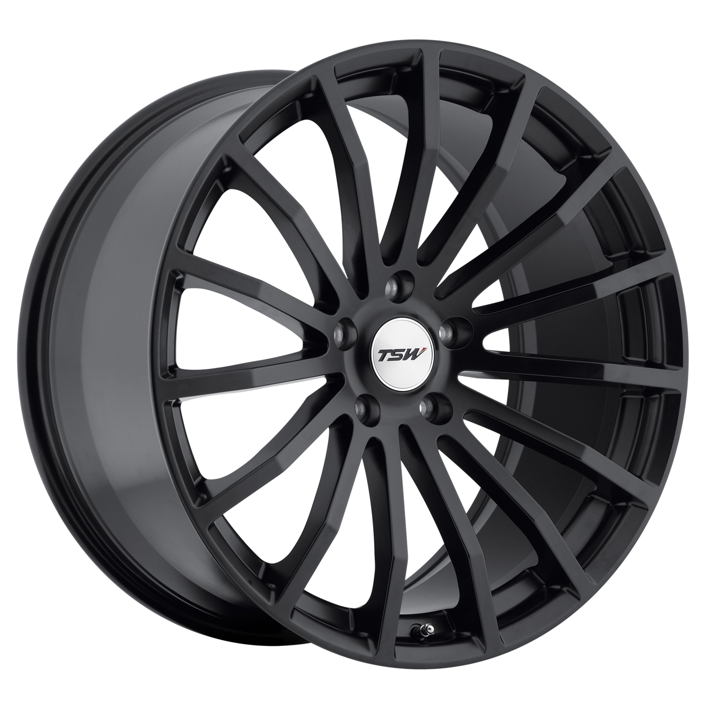 17x8 TSW MALLORY MATTE BLACK Wheel 5x120 (20mm)