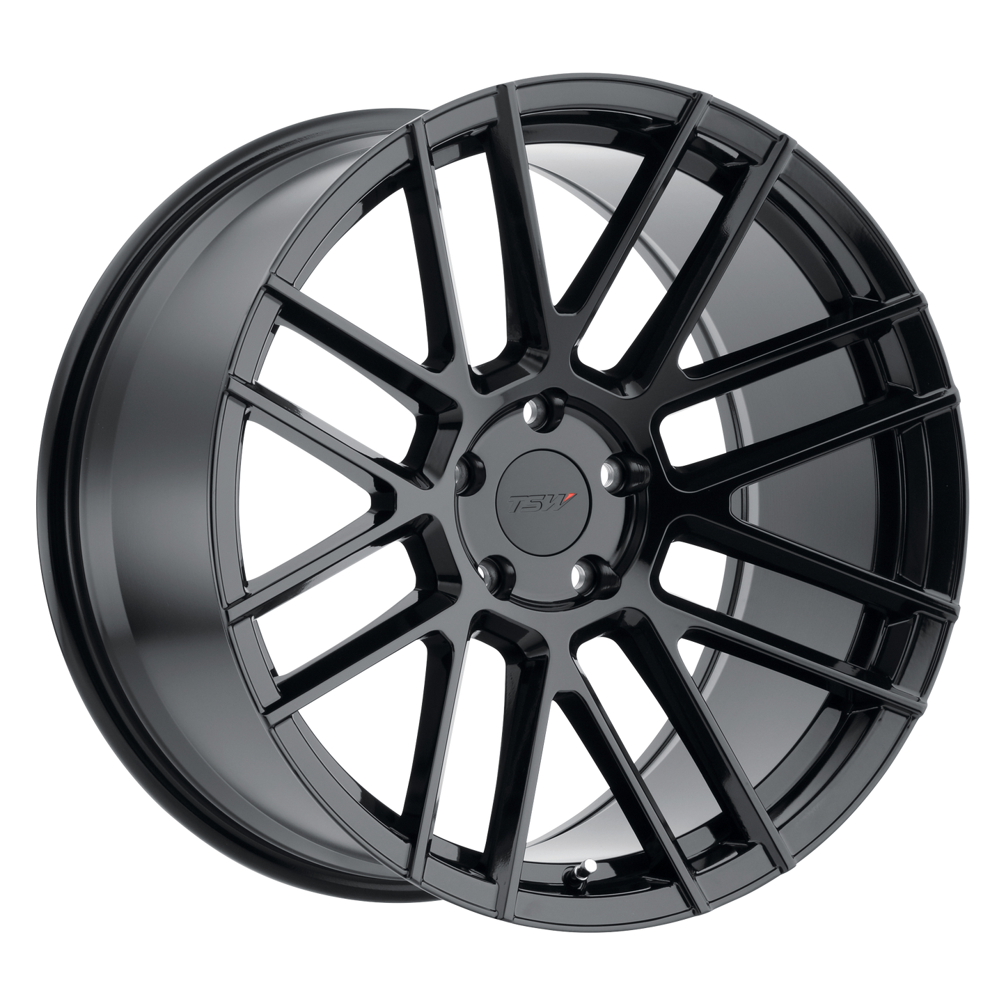 22x9 TSW MOSPORT GLOSS BLACK Wheel 5x112 (20mm)