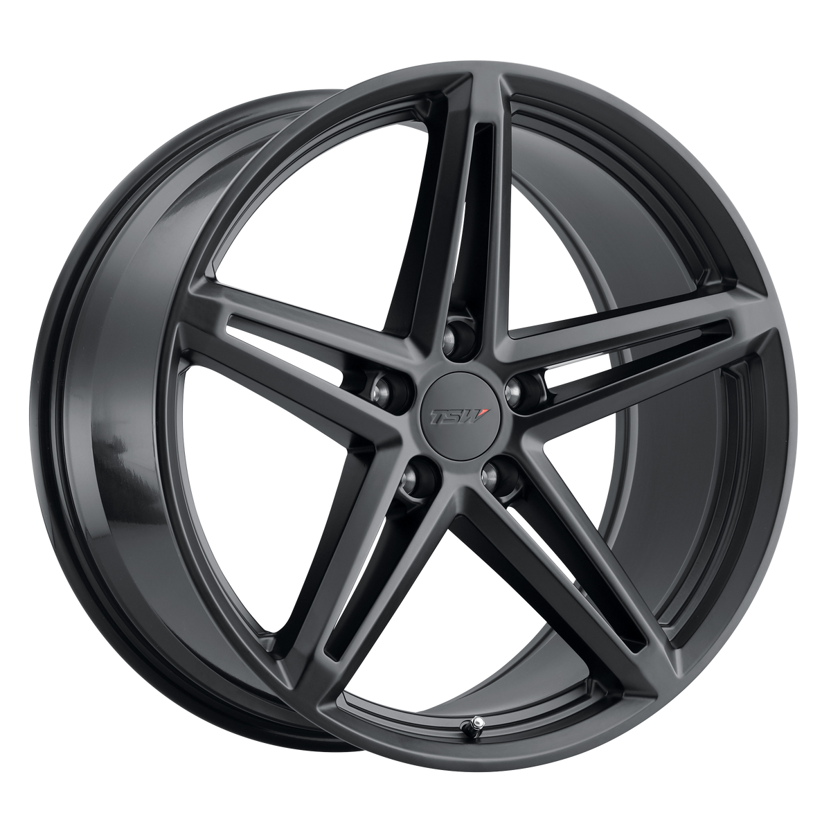 18x8.5 TSW MOLTENO MATTE BLACK Wheel 5x108 (40mm)