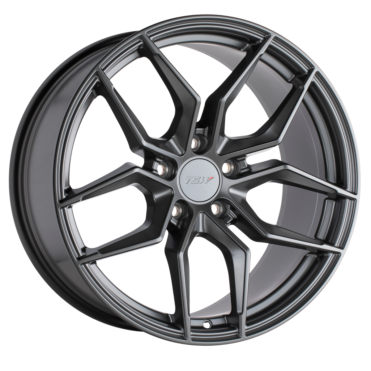 20x10 TSW SILVANO GLOSS GUNMETAL Wheel 5x4.5 (40mm)
