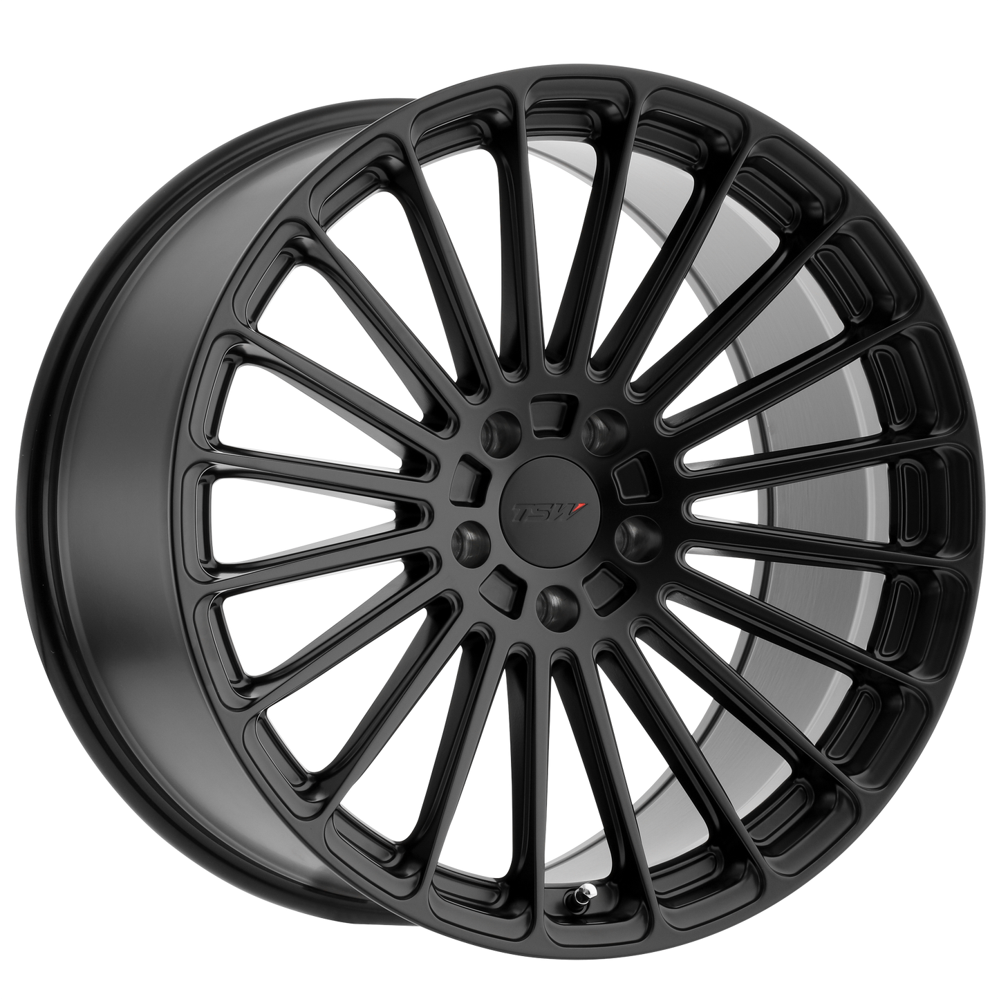 18x10 TSW TURBINA MATTE BLACK Wheel 5x4.5 (25mm)