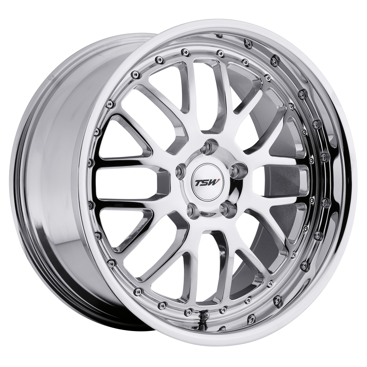 18x8 TSW VALENCIA CHROME Wheel 5x120 (32mm)