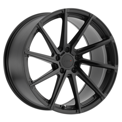 19x8.5 TSW WATKINS DBL BLACK - MATTE BLK W/ GLOSS BLK FACE Wheel 5x108 (42mm)