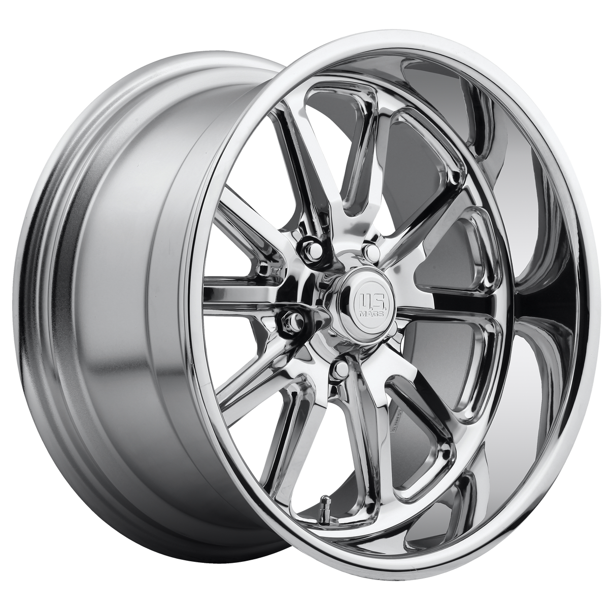 20x10.5 US Mags U110 RAMBLER CHROME PLATED Wheel 5x120 (30mm)