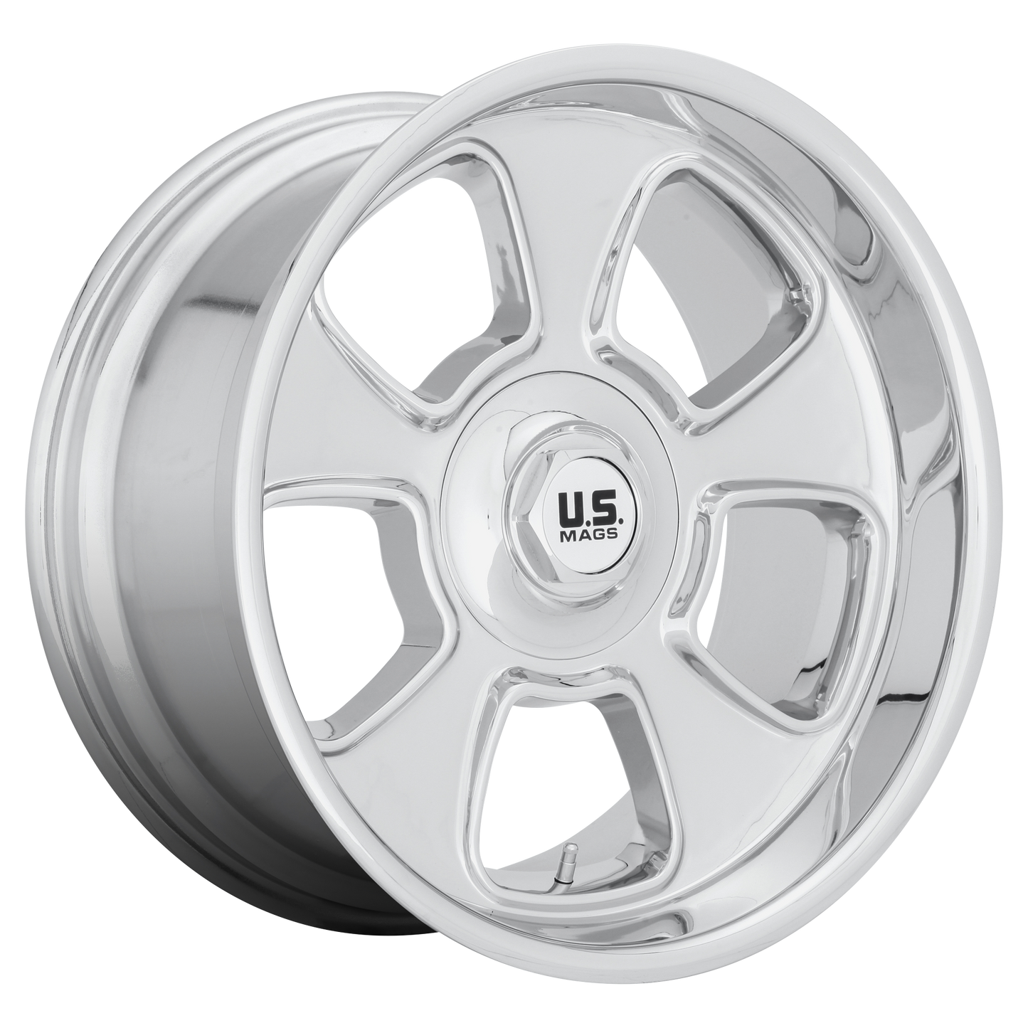 20x9.5 US Mags U126 BOULEVARD CHROME PLATED Wheel 5x4.75/5x5 (1mm)