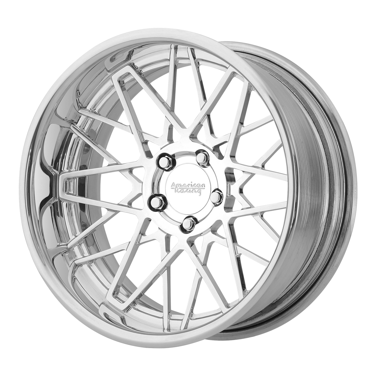 19x10 American Racing Forged VF502 CROSS UP Polished Wheel BLANK (XXmm)