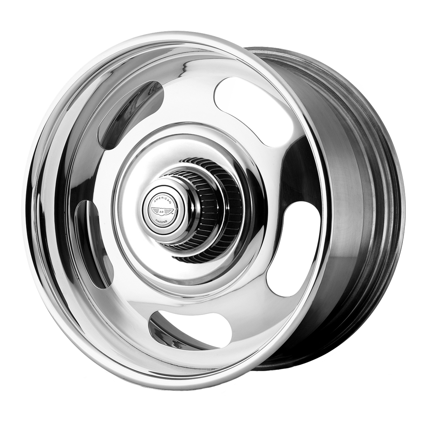 18x8 American Racing VN327 RALLY Chrome Center Wheel BLANK (XXmm)