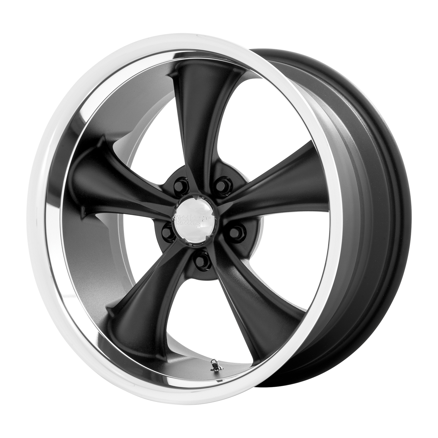 20x8.5 American Racing VN338 BOSS TT Textured Black Wheel 5x115 (14mm)