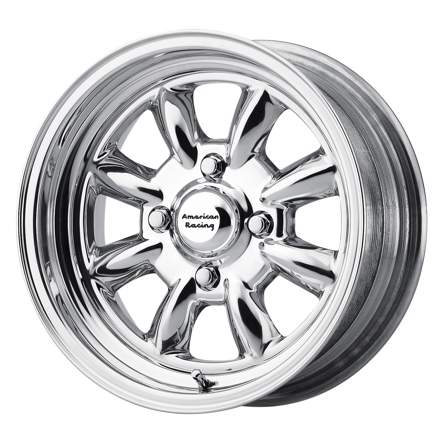 15x8 American Racing VN401 SILVERSTONE Polished Wheel BLANK (XXmm)
