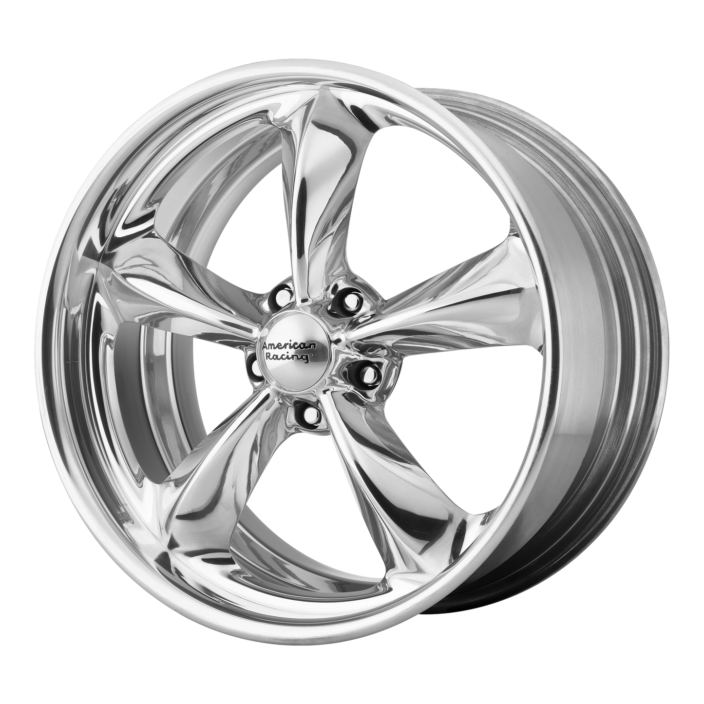 18x7 American Racing VN425 Torq Thrust SL Polished Wheel 5x4.75 (0mm)