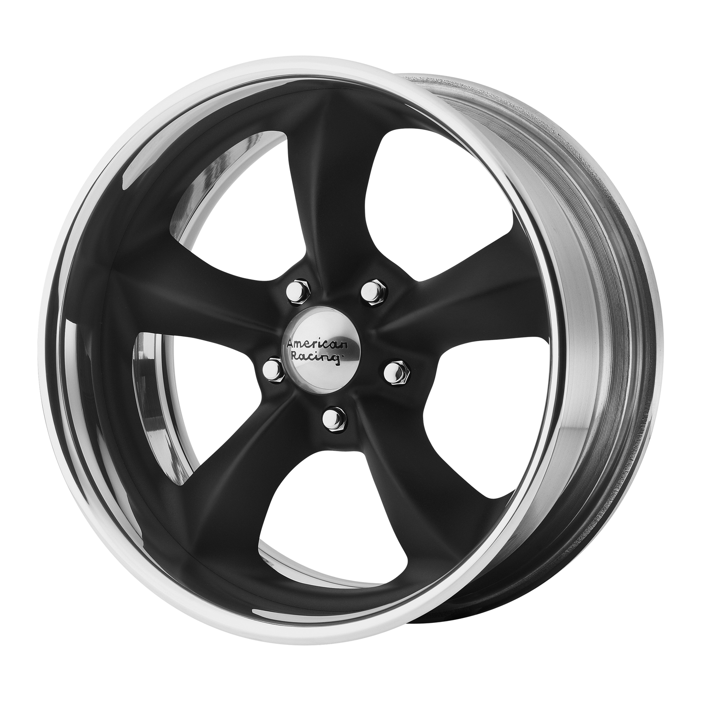 20x9 American Racing VN425 TORQ THRUST SL Hot Rod Blk Face Wheel BLANK (XXmm)