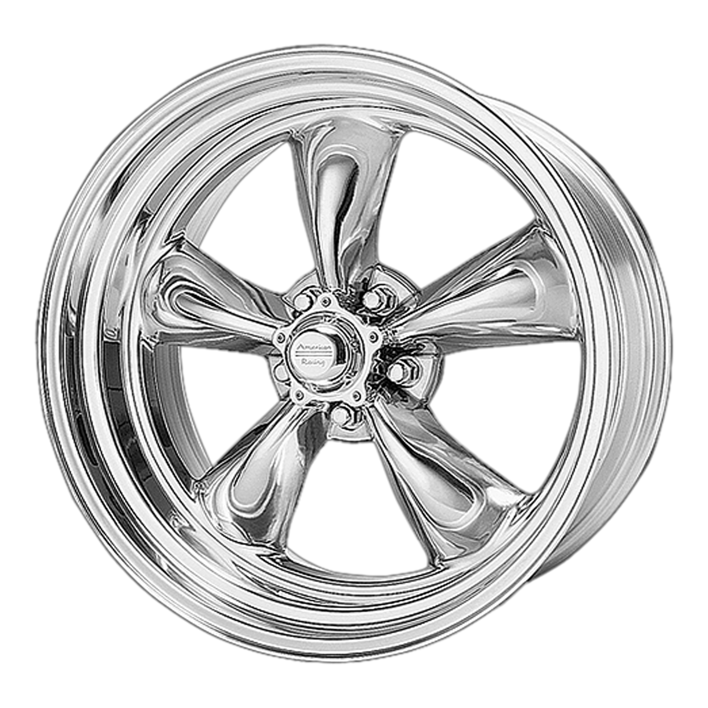 20x9.5 American Racing VN505 Polished Wheel 5x4.75 (6mm)